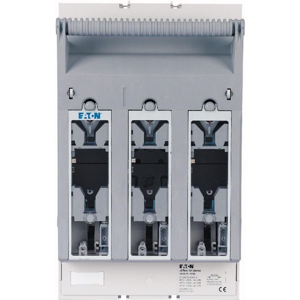 NH fuse-switch 3p flange connection M10 max. 150 mm², busbar 60 mm, light fuse monitoring, NH1 image 23