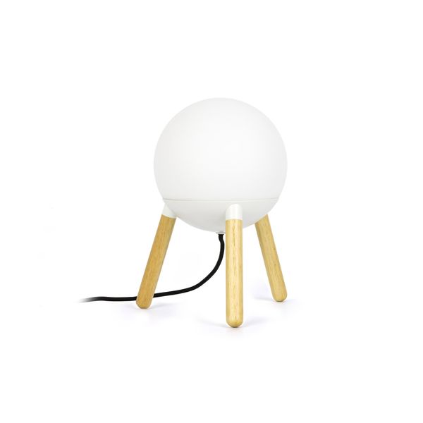 MINE PC WHITE TABLE LAMP WITHPOUT DIFFUSOR image 1