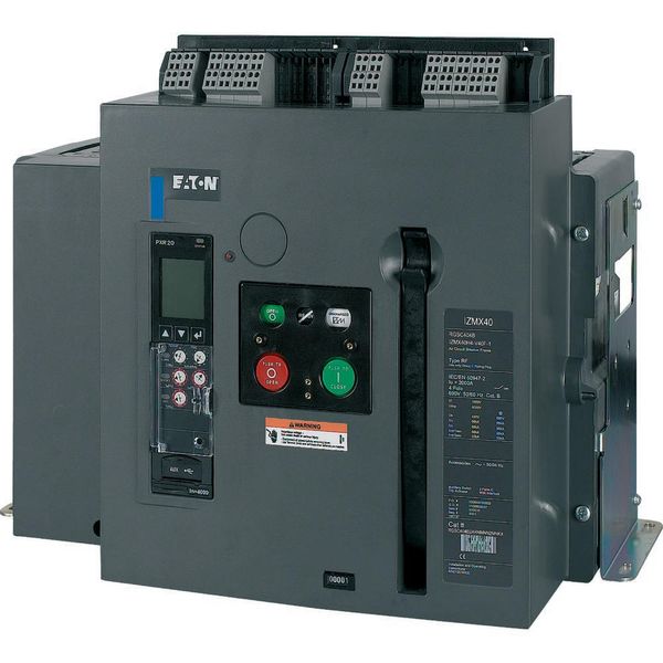 Circuit-breaker, 4 pole, 2000A, 105 kA, P measurement, IEC, Fixed image 2