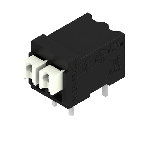 PCB terminal, 3.50 mm, Number of poles: 2, Conductor outlet direction: image 1