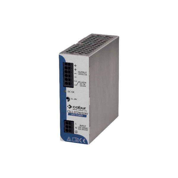 Single-phase power supply input 120-230Vac / output 24Vdc 3A image 1