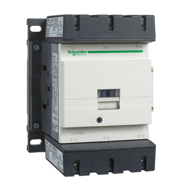 TeSys Deca contactor, 3P(3NO), AC-3, 440V, 150 A, 230V AC 50/60 Hz coil image 1