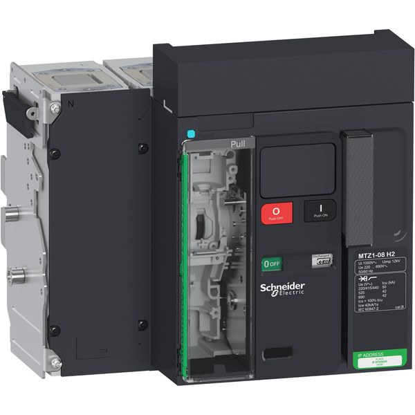 ***Circuit breaker Master t MTZ1 08H2 - 800 A - 4P image 1