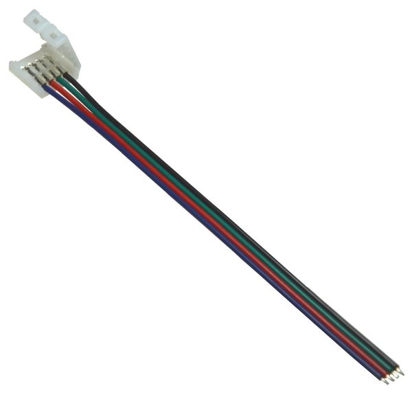 Connector CONECT5 RGB10mm one-sided on wire 11876 image 1