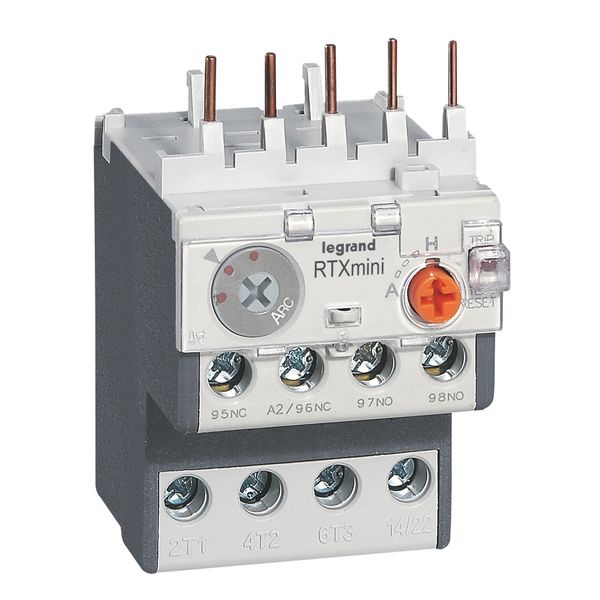 Thermal overload relay - Class 10A - 0.40 A - for 3-pole mini contactors CTX³ image 1