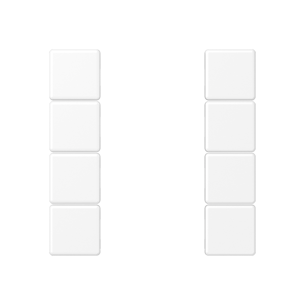 Cover kit 4-gang, complete A504TSAWWM image 2