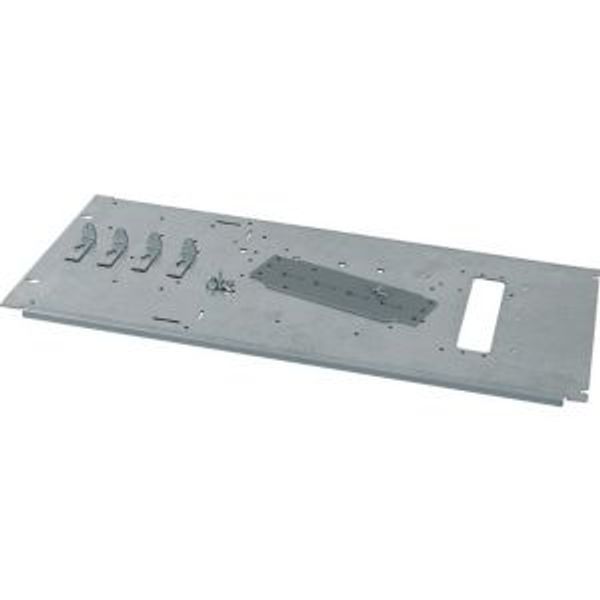 Mounting plate for  W = 800 mm, NZM3 630A, vertical image 2