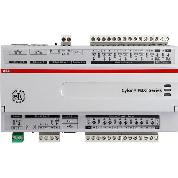 BACnet Building Control FBXi-8R8-X96 IP B-BC: 16 I/O+ 450 Modbus point image 1