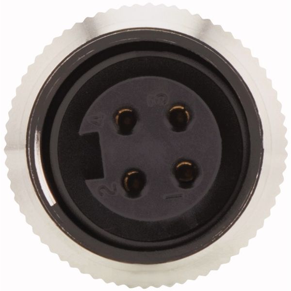 MB-Power plug-in connection for round cables SWD4-LR4P, plug 7/8z, IP67 image 2
