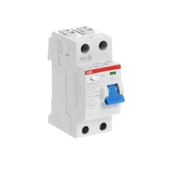 F202 A S-40/0.5 Residual Current Circuit Breaker 2P A type 500 mA image 2