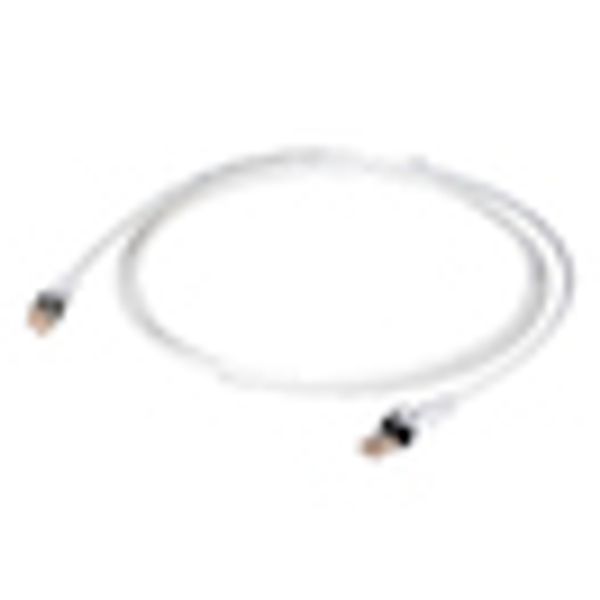 Push Pull Patchcord RJ45 shielded Cat.6a 10GB LS0H grey 0.5m image 7