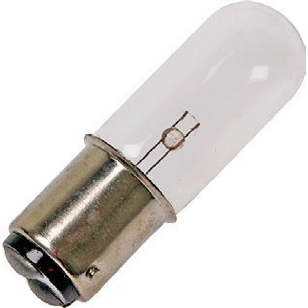 Ba15d T16x52 1.5V 1250-2000mA 1Khrs Clear Current indicator lamp image 1