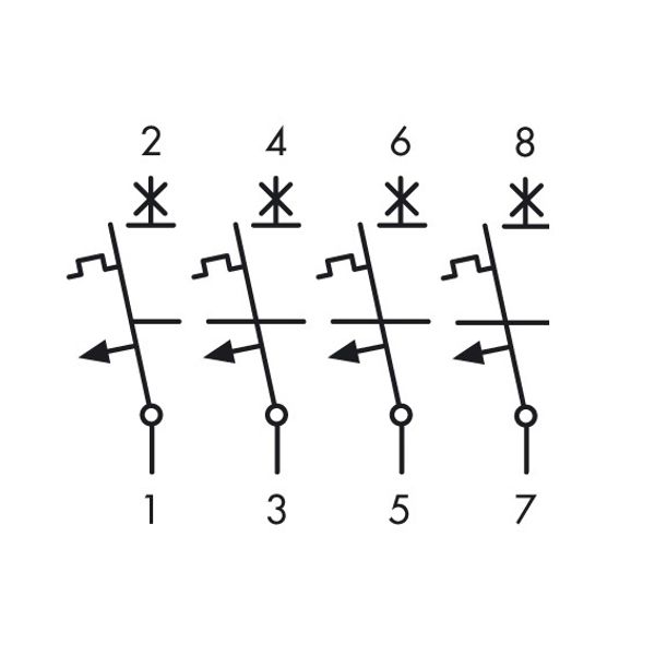 Miniature Circuit Breaker (MCB) C, 16A, 4-pole, 40ø C, 6kA image 3