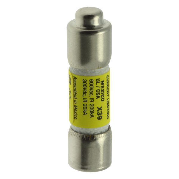 Fuse-link, LV, 0.5 A, AC 600 V, 10 x 38 mm, CC, UL, time-delay, rejection-type image 11
