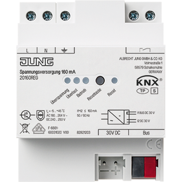 Current source KNX Power supply 160mA image 3