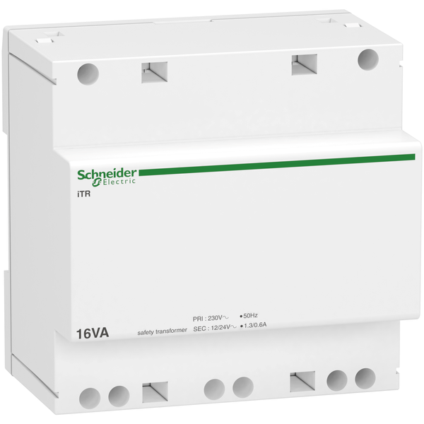 modular safety transfomer iTR - 230 V 50..60 Hz - output 12..24 V - 16 VA image 5
