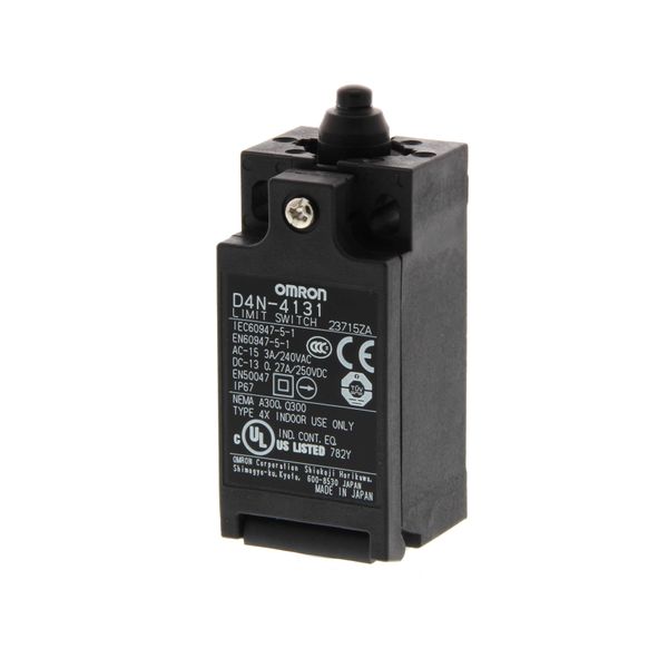 Limit switch, Top plunger, 1NC/1NO (snap-action), 1NC/1NO (snap-action image 2