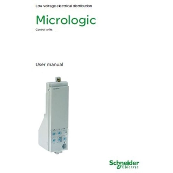 user manual - for Micrologic 2.0/5.0 - French image 2