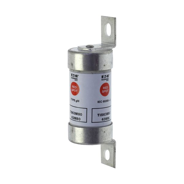 Fuse-link, LV, 63 A, AC 660 V, DC 460 V, BS88/A3, 22 x 86 mm, gM, BS, 63M100 image 10