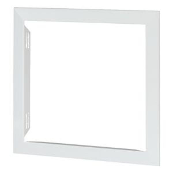 Replacement frame, flush, white, 1-row for KLV-UP (HW) image 3