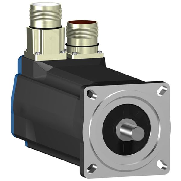 AC servo motor BSH - 0.7 N.m - 8000 rpm - untapped shaft - with brake - IP65 image 1
