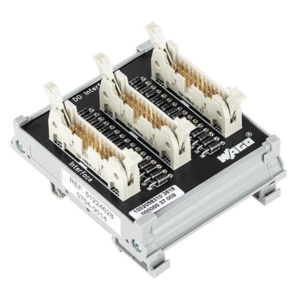 Interface module for system wiring Pluggable connector per DIN 41651 M image 1