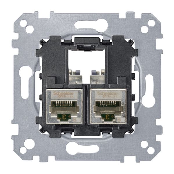 Actassi RJ45 data sock 2g Cat5e STP image 1