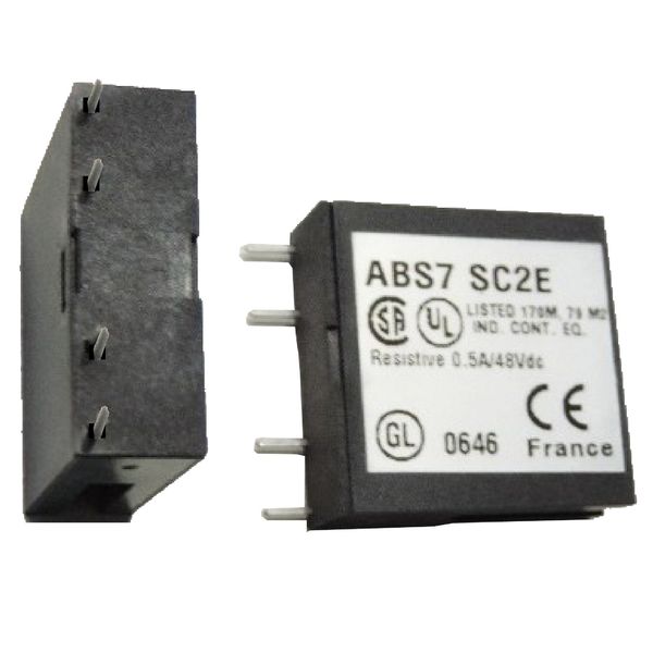 SOLID STATE REL. UITG. 5-48VDC 0,5A 10MM image 1