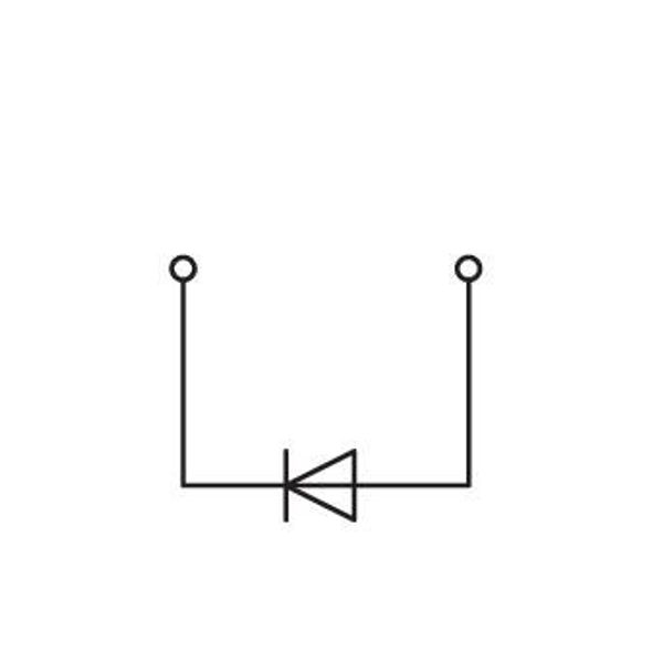 2002-1211/1000-411 Component terminal block; 2-conductor; with diode 1N4007 image 4