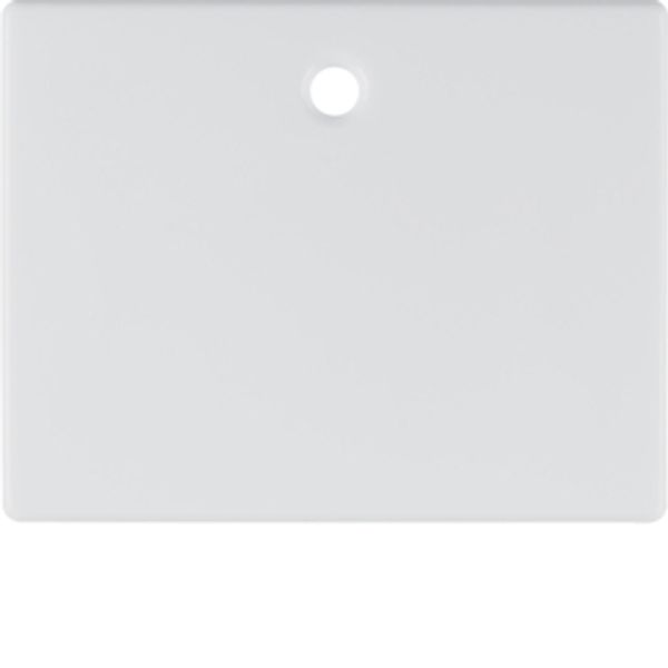 Centre plate for pullcord switch/pullcord push-button, arsys, p. white image 1