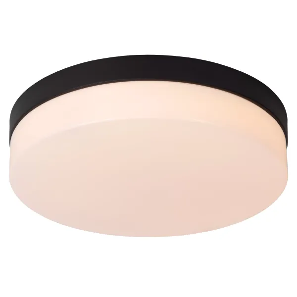 BISKIT Flush ceilin. Bathr.-Black-Ø28-LED-18W image 1