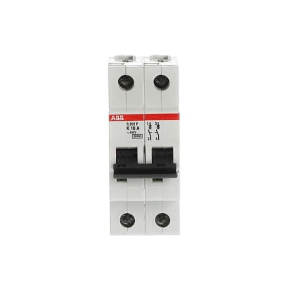 S202P-K10 Miniature Circuit Breaker - 2P - K - 10 A image 6
