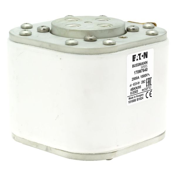 Fuse-link, high speed, 1700 A, AC 1000 V, size 4, 120 x 105 x 80 mm, aR, IEC, single indicator image 8