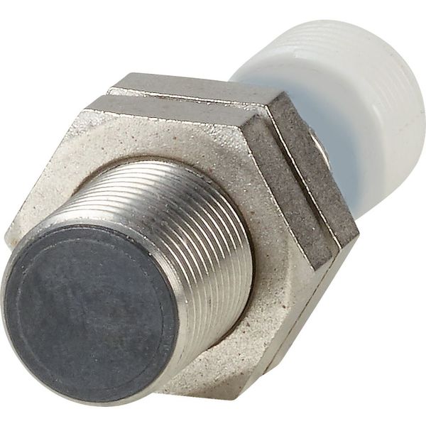 Proximity switch, E57P Performance Short Body Serie, 1 N/O, 3-wire, 10 – 48 V DC, M12 x 1 mm, Sn= 2 mm, Flush, NPN, Stainless steel, Plug-in connectio image 2