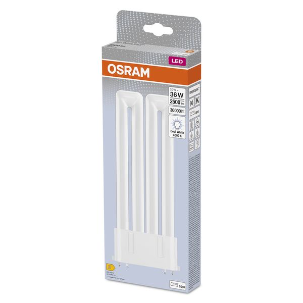 OSRAM DULUX LED F EM & AC MAINS 20W 840 2G10 image 13