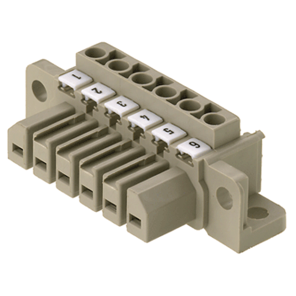 PCB plug-in connector (wire connection), 7.00 mm, Number of poles: 10, image 1