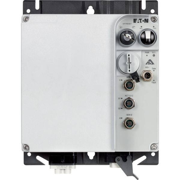 Reversing starter, 6.6 A, Sensor input 2, Actuator output 1, 230/277 V AC, AS-Interface®, S-7.4 for 31 modules, HAN Q4/2 image 16