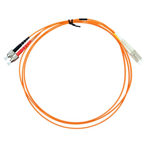 FO Patchcord Duplex LC/FC,50/125æm OM2, LS0H-3, orange,10.0m image 2