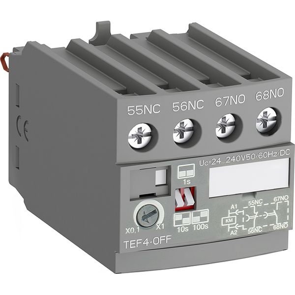TEF4-OFF Frontal Electronic Timer image 1