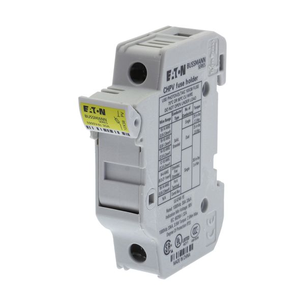 Fuse-holder, LV, 32 A, DC 1000 V, 10 x 38 mm, gPV, 1P, UL, IEC, DIN rail mount image 30