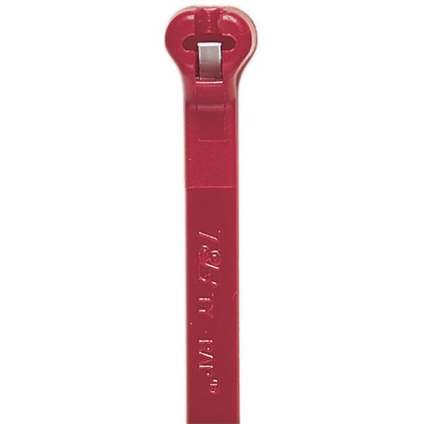 TY5253M-2 CABLE TIE 50LB 11 RED NYLON 2-PC D image 1