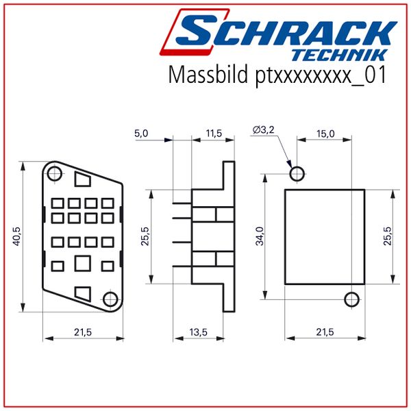 Retaining clip metal for PCB socket image 3