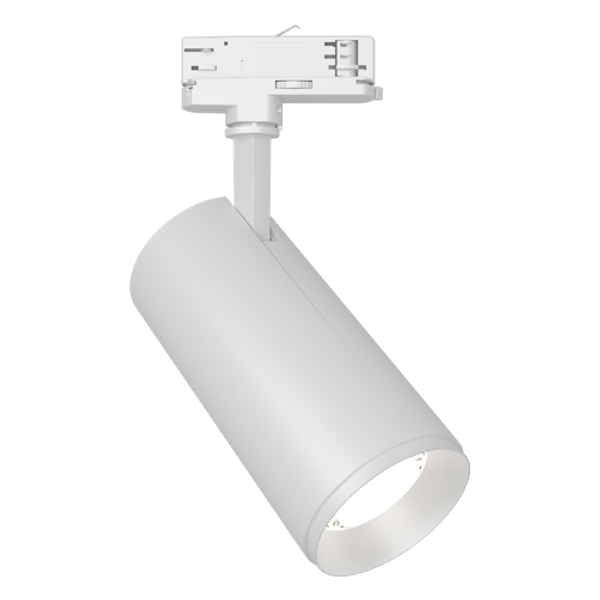 Primo 3 Single Circuit Warm White Mains White image 2