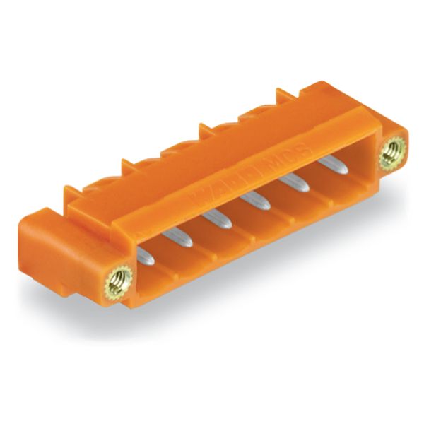 THT male header 1.2 x 1.2 mm solder pin angled orange image 6