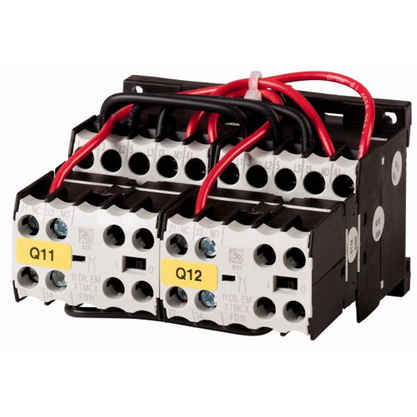 Reversing contactor combination, 380 V 400 V: 4 kW, 230 V 50 Hz, 240 V 60 Hz, AC operation image 1