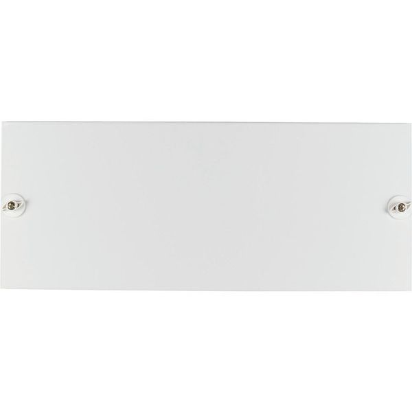 Front plate blind for 33 Module units per row, 1 row, grey image 1