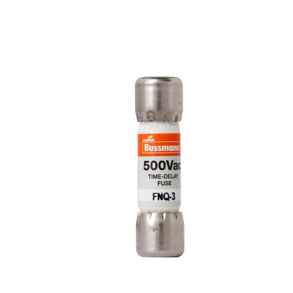 Fuse-link, LV, 3 A, AC 500 V, 10 x 38 mm, 13⁄32 x 1-1⁄2 inch, supplemental, UL, time-delay image 6