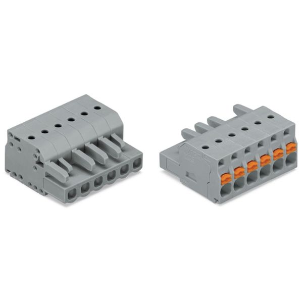 2231-123/026-000 1-conductor female connector; push-button; Push-in CAGE CLAMP® image 3