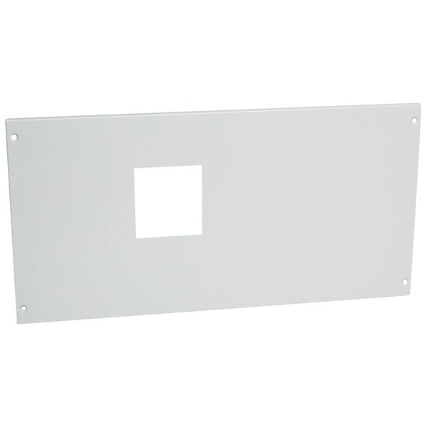 Metal faceplate XL³ 800/4000 - for DPX 630 horizontal - captive screws - 24 mod image 2