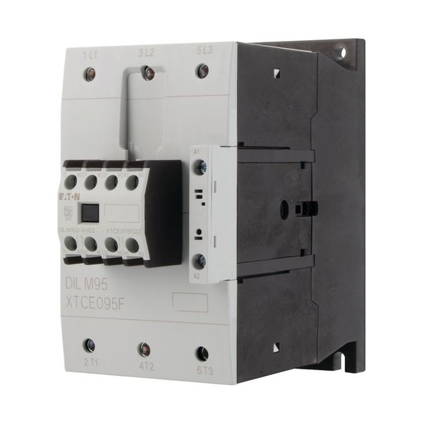 Contactor, 380 V 400 V 45 kW, 2 N/O, 2 NC, 400 V 50 Hz, 440 V 60 Hz, AC operation, Screw terminals image 9